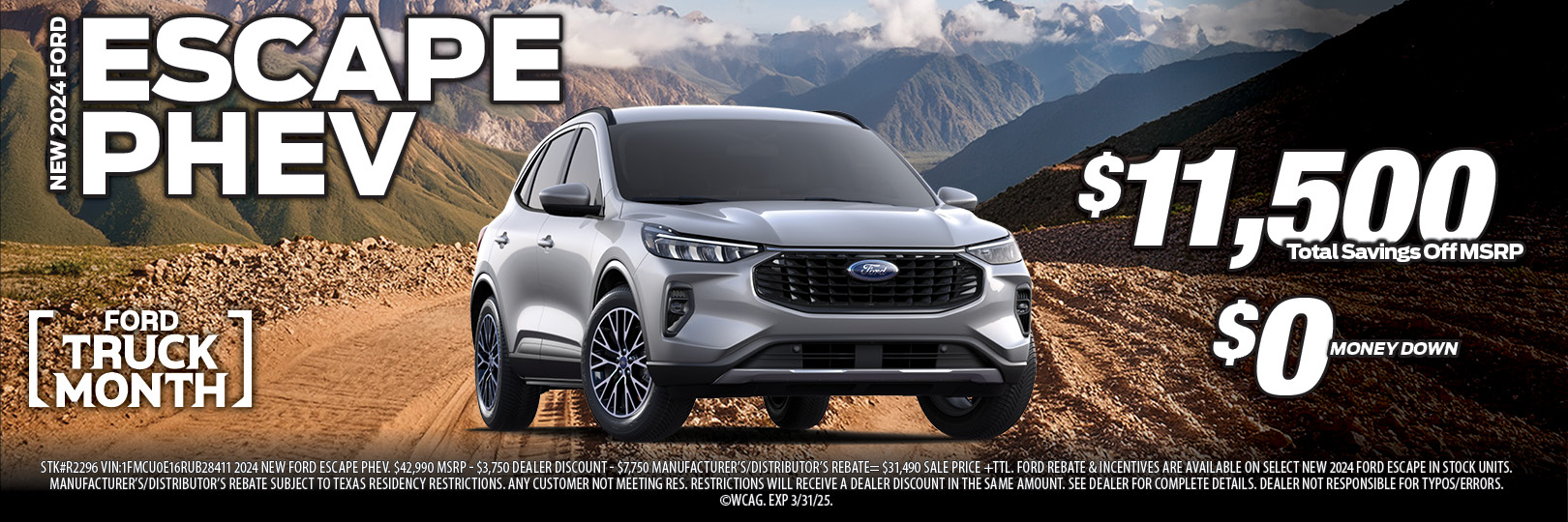 New Ford Escape Special Offers Houston