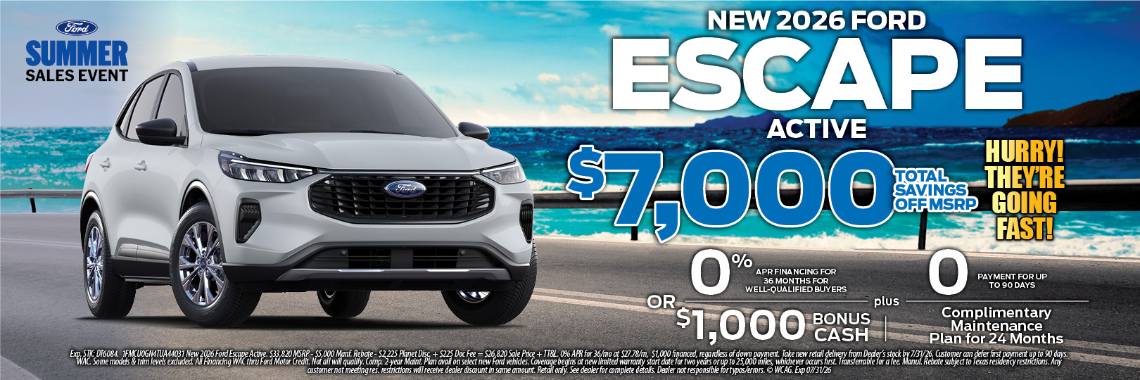 New Ford Escape Special Offers Houston