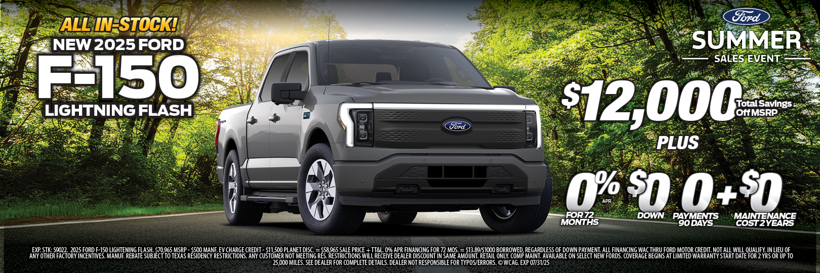 Planet Ford Spring Houston 45 Lightning Employee Pricing Special