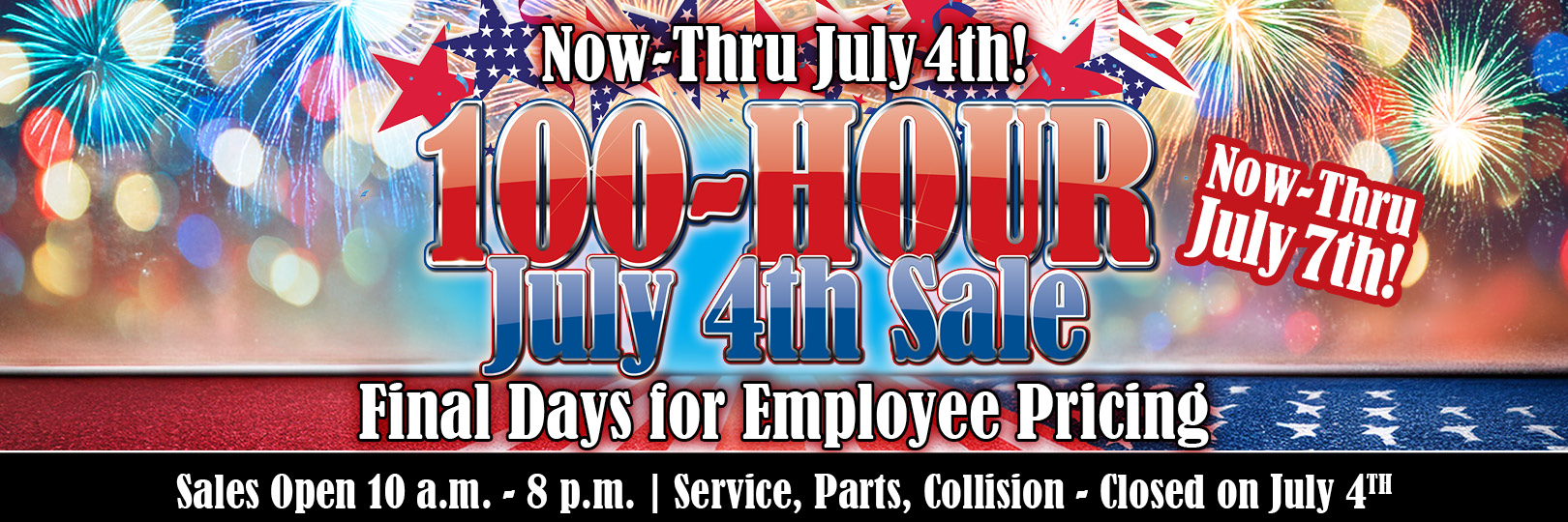Houston Ford July 4th Weekend Sale