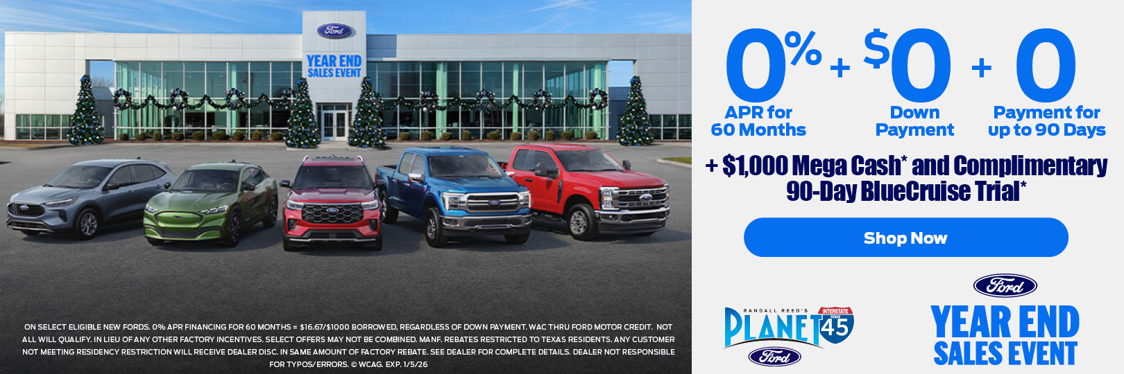 Houston Ford July 4th Weekend Sale