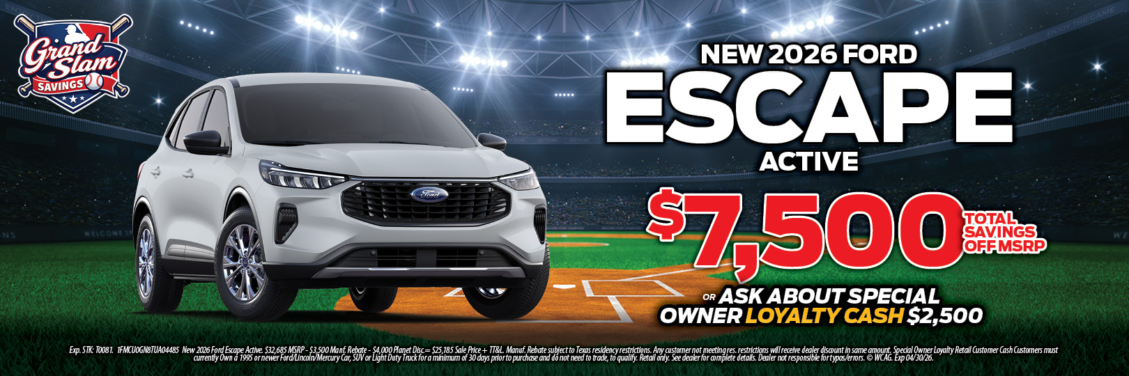 New Ford Escape Special Offers Houston