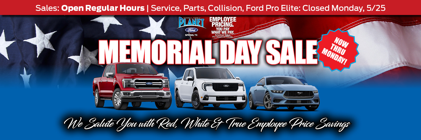 Houston Ford July 4th Weekend Sale