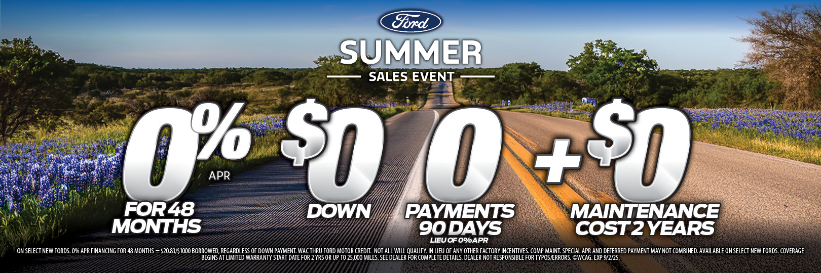 Houston Ford July 4th Weekend Sale