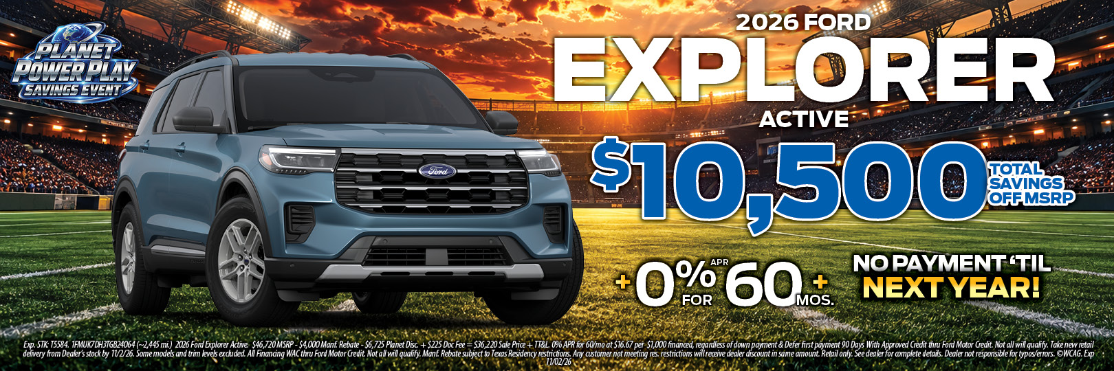 Planet Ford Explorer Spring Houston 45 Explorer Employee Pricing Special