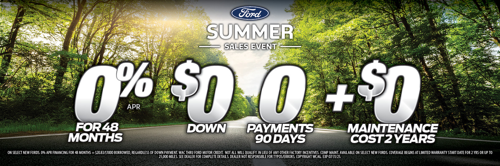 Houston Ford July 4th Weekend Sale