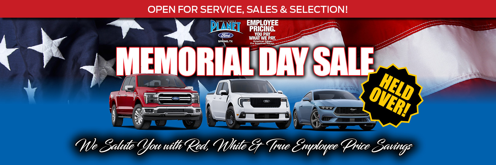 Houston Ford July 4th Weekend Sale