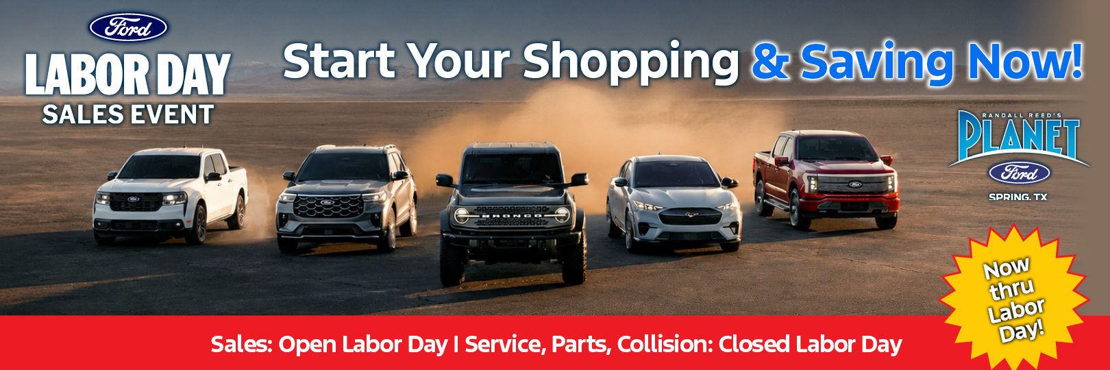 Planet Ford Sumer Sales Event Houston The Woodlands Tomball Conroe